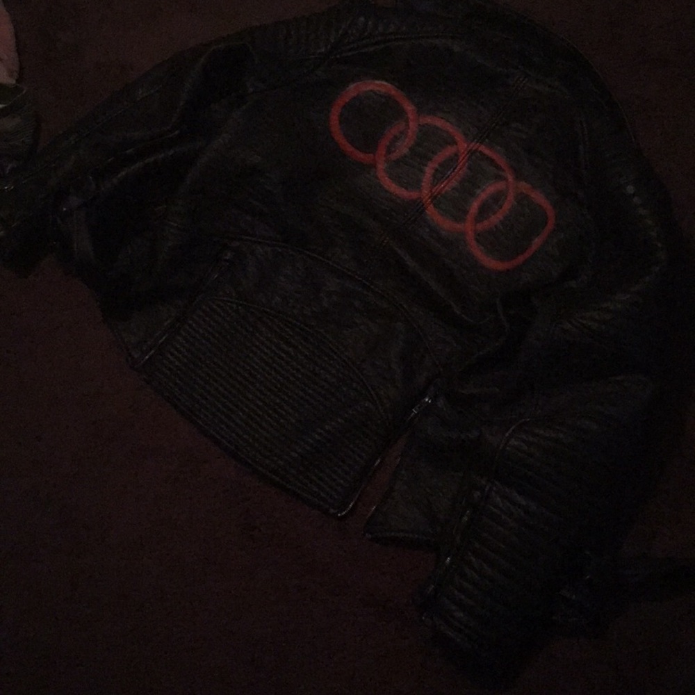 Leather jacket